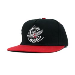 SPITFIRE CAP スピットファイヤー キャップ FLYING CLASSIC SNAPBACK BLACK/RED スケートボード スケボー 