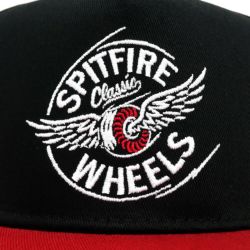 SPITFIRE CAP スピットファイヤー キャップ FLYING CLASSIC SNAPBACK BLACK/RED スケートボード スケボー 4