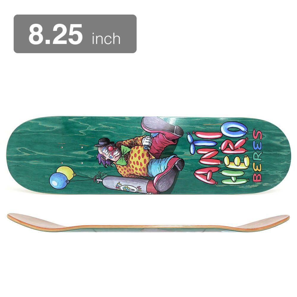 ANTIHERO DECK アンチヒーロー デッキ RANEY BERES BOZOS EMERALD STAIN 8.25 スケートボード スケボー