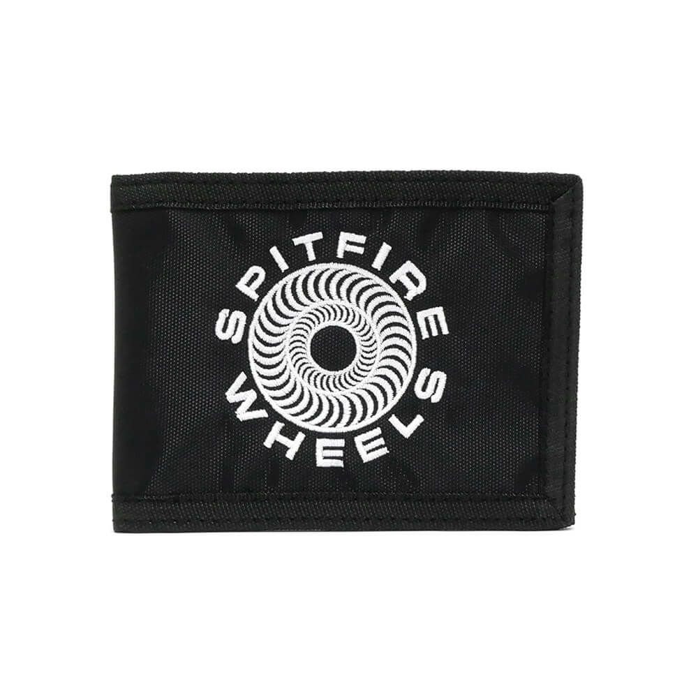 SPITFIRE WALLET スピットファイヤー サイフ CLASSIC 87 SWIRL BI-FOLD WALLET BLACK/WHITE スケートボード スケボー