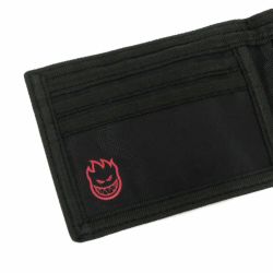 SPITFIRE WALLET スピットファイヤー サイフ CLASSIC 87 SWIRL BI-FOLD WALLET BLACK/WHITE スケートボード スケボー 3