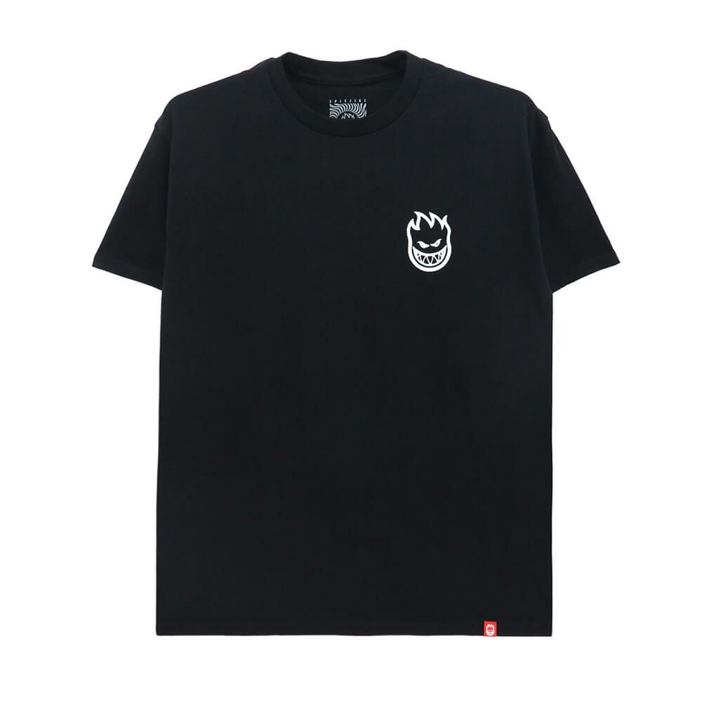 SPITFIRE T-SHIRT スピットファイヤー Tシャツ LIL BIGHEAD BLACK/WHITE スケートボード スケボー 