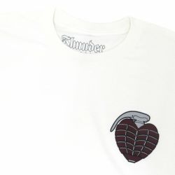 THUNDER LONG SLEEVE サンダー ロングスリーブTシャツ OG GRENADE SLEEVE WHITE/BLACK/MAROON スケートボード スケボー 1