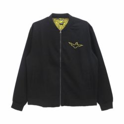 KROOKED JACKET クルキッド ジャケット BIRD LIGHTENING JKT BLACK スケートボード スケボー 1