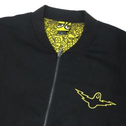 KROOKED JACKET クルキッド ジャケット BIRD LIGHTENING JKT BLACK スケートボード スケボー 2