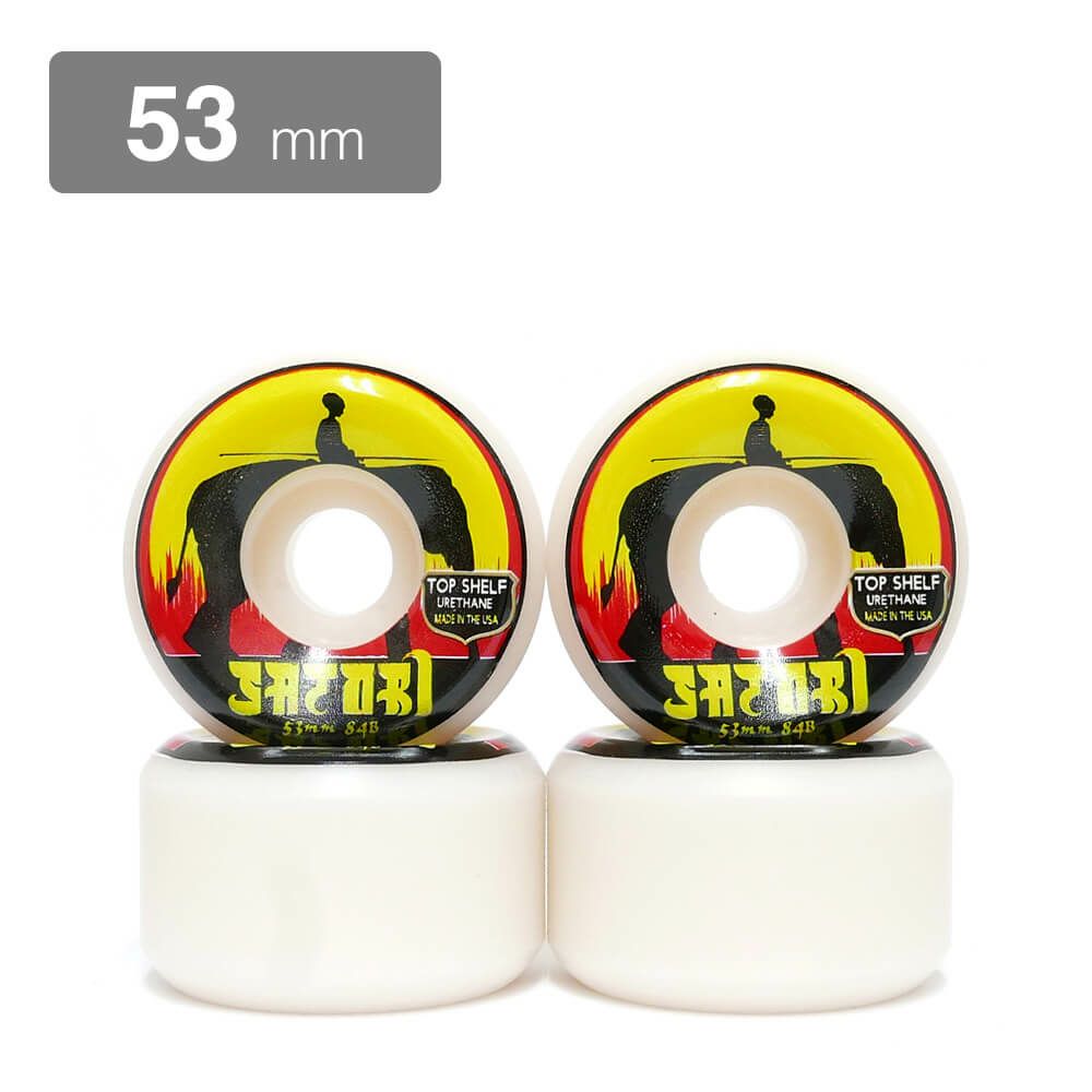 SATORI WHEEL サトリ ウィール ELEPHANT TOP SHELF 53mm スケートボード スケボー