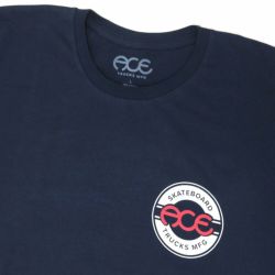 ACE T-SHIRT エース Tシャツ OG NAVY スケートボード スケボー 2