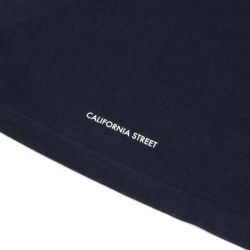 CALIFORNIA STREET T-SHIRT カリフォルニアストリート Tシャツ SKATESHOP COMMUNICATION NAVY スケートボード スケボー 3