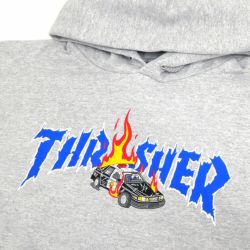  THRASHER HOOD スラッシャー パーカー COP CAR GREY（US企画） スケートボード スケボー 1