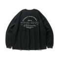 TIGHTBOOTH（TBPR） LONG SLEEVE タイトブース ロングスリーブTシャツ STRAIGHT UP BLACK スケートボード スケボー 1