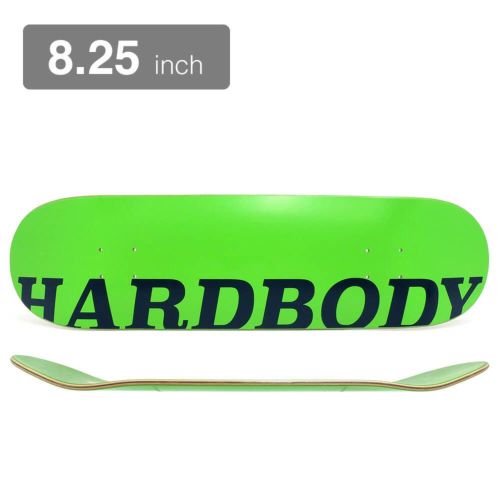 HARDBODY DECK ハードボディ デッキ TEAM CLASSIC LOGO NEON/NAVY 8.25 スケートボード スケボー