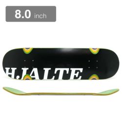 HARDBODY DECK ハードボディ デッキ HJALTE HALBERG PRO BLACK/WHITE 8.0 WHEEL WELLS スケートボード  スケボー | スケートボードのカリフォルニアストリート