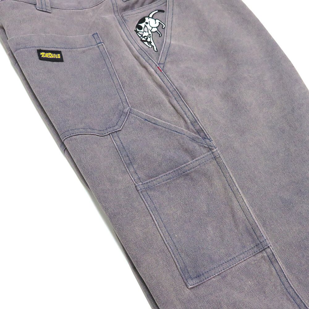 THEORIES PANTS セオリーズ パンツ ジーンズ PIANO TRAP CARPENTER WASHED LAVENDER スケートボード スケボー 5