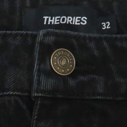 THEORIES JEANS セオリーズ パンツ ジーンズ PAVILLION JEANS WASHED BLACK スケートボード スケボー 2