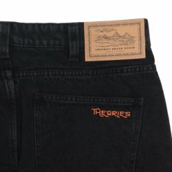 THEORIES JEANS セオリーズ パンツ ジーンズ PAVILLION JEANS WASHED BLACK スケートボード スケボー 4