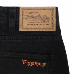 THEORIES JEANS セオリーズ パンツ ジーンズ PAVILLION JEANS WASHED BLACK スケートボード スケボー 7