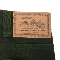 THEORIES JEANS セオリーズ パンツ ジーンズ PLAZA JEANS WASHED ARMY GREEN スケートボード スケボー 7