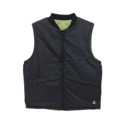 THEORIES JACKET セオリーズ ジャケット NEWTON REVERSIBLE QUILTED VEST SAGE/BLACK スケートボード スケボー 1