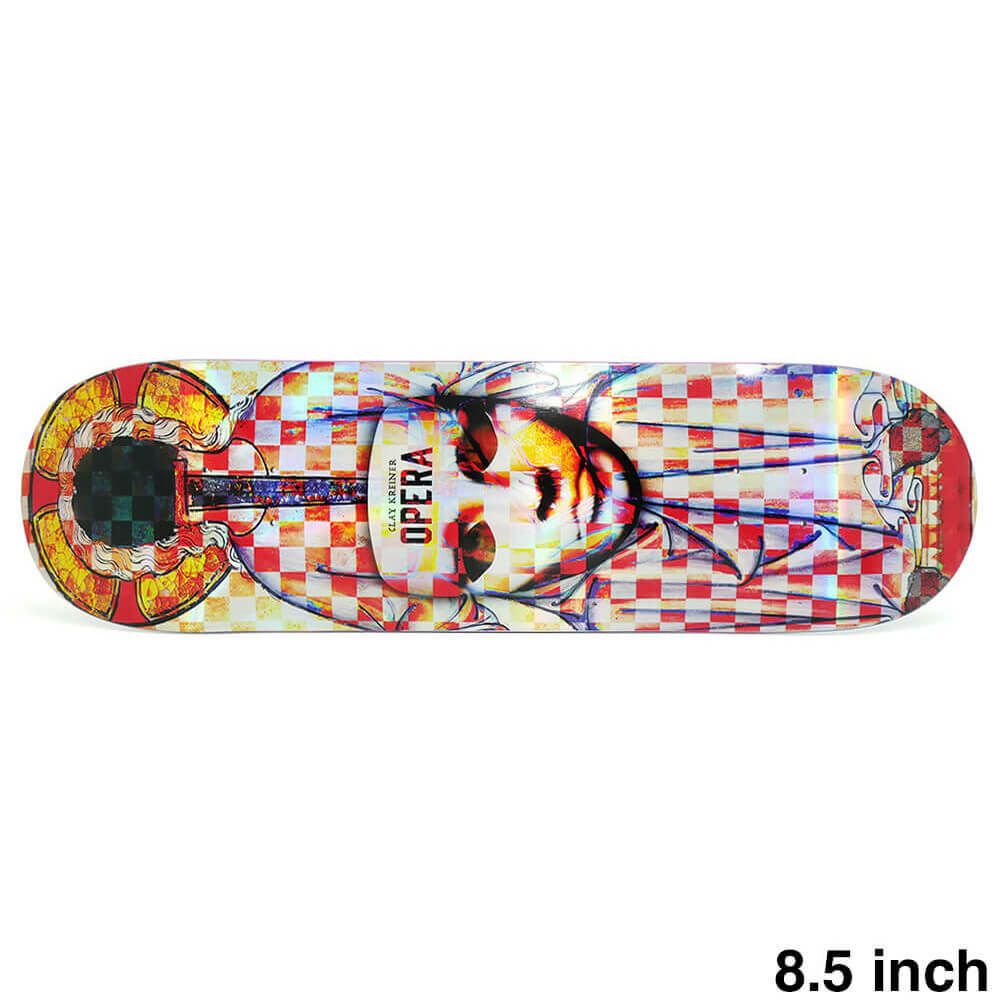 OPERA DECK オペラ デッキ CLAY KREINER THRONE 8.5 EPOXY 7 スケートボード スケボー