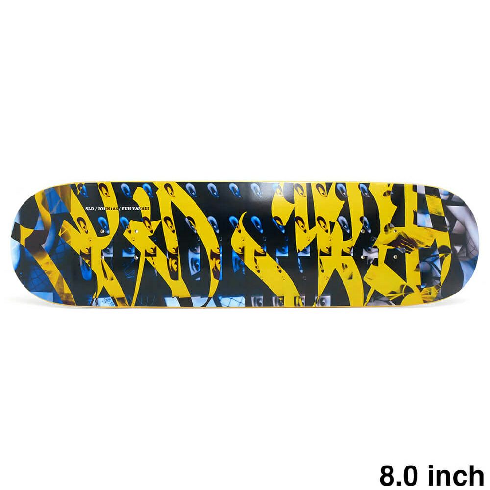 SLD DECK エスエルディー デッキ YUH YANAGIMACHI LAYERED GRAFFITI 8.0 スケートボード スケボー