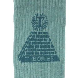 THEORIES SOCKS セオリーズ ソックス 靴下 THEORAMID LAUREL/SEA BLUE スケートボード スケボー 4