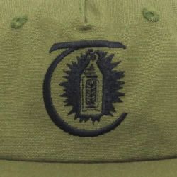 THEORIES CAP セオリーズ キャップ LANTERN VELCRO STRAPBACK DUCK CANVAS OLIVE スケートボード スケボー 4