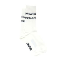 WHIMSY SOCKS ウィムジー ソックス 靴下 TAG BORDER WHITE スケートボード スケボー 3