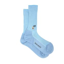 WHIMSY SOCKS ウィムジー ソックス 靴下 EMJAY SKY BLUE スケートボード スケボー 3