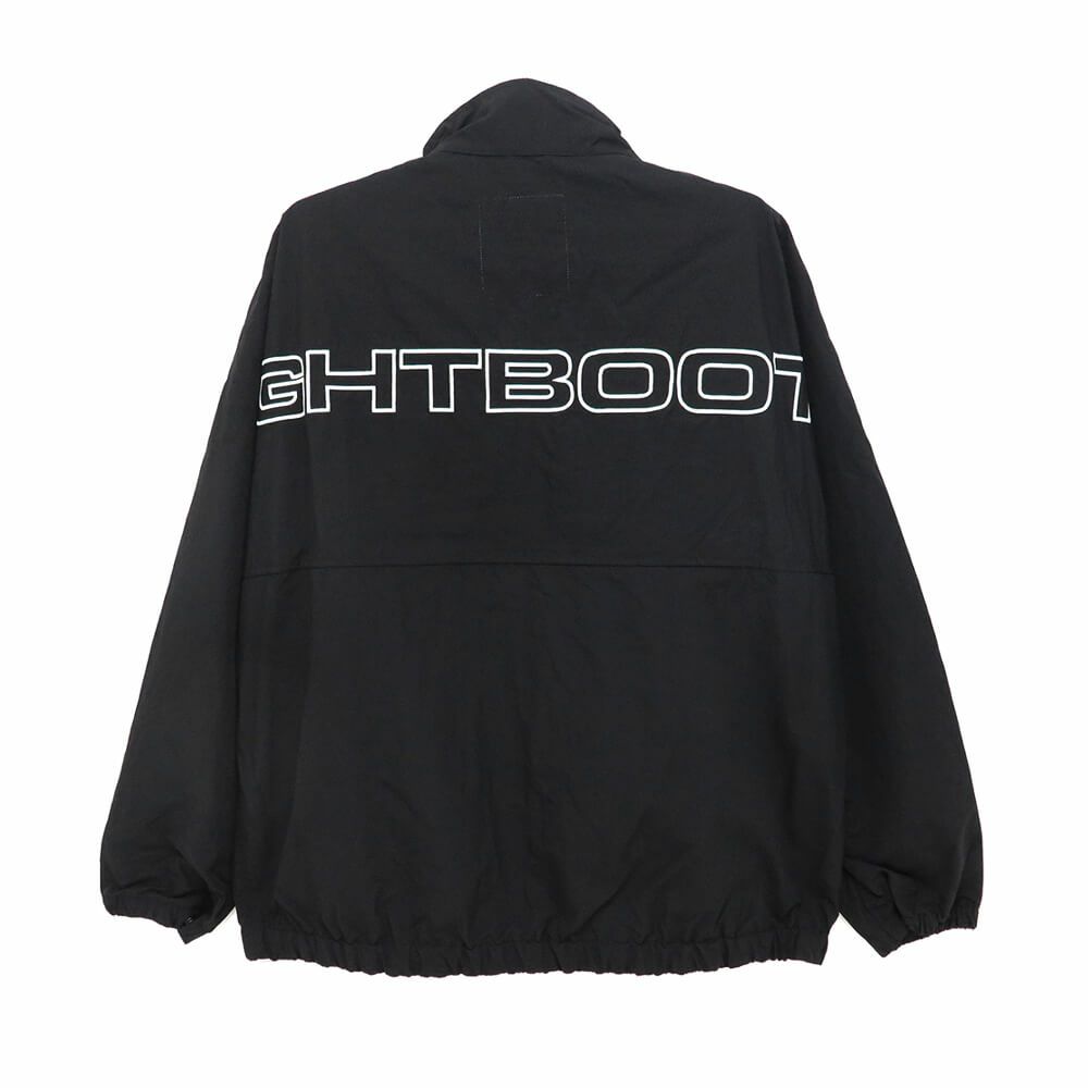 TIGHTBOOTH（TBPR）JACKET タイトブース ジャケット BIG LOGO ANORAK BLACK スケートボード スケボー 