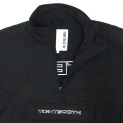 TIGHTBOOTH（TBPR）JACKET タイトブース ジャケット BIG LOGO ANORAK BLACK スケートボード スケボー 2