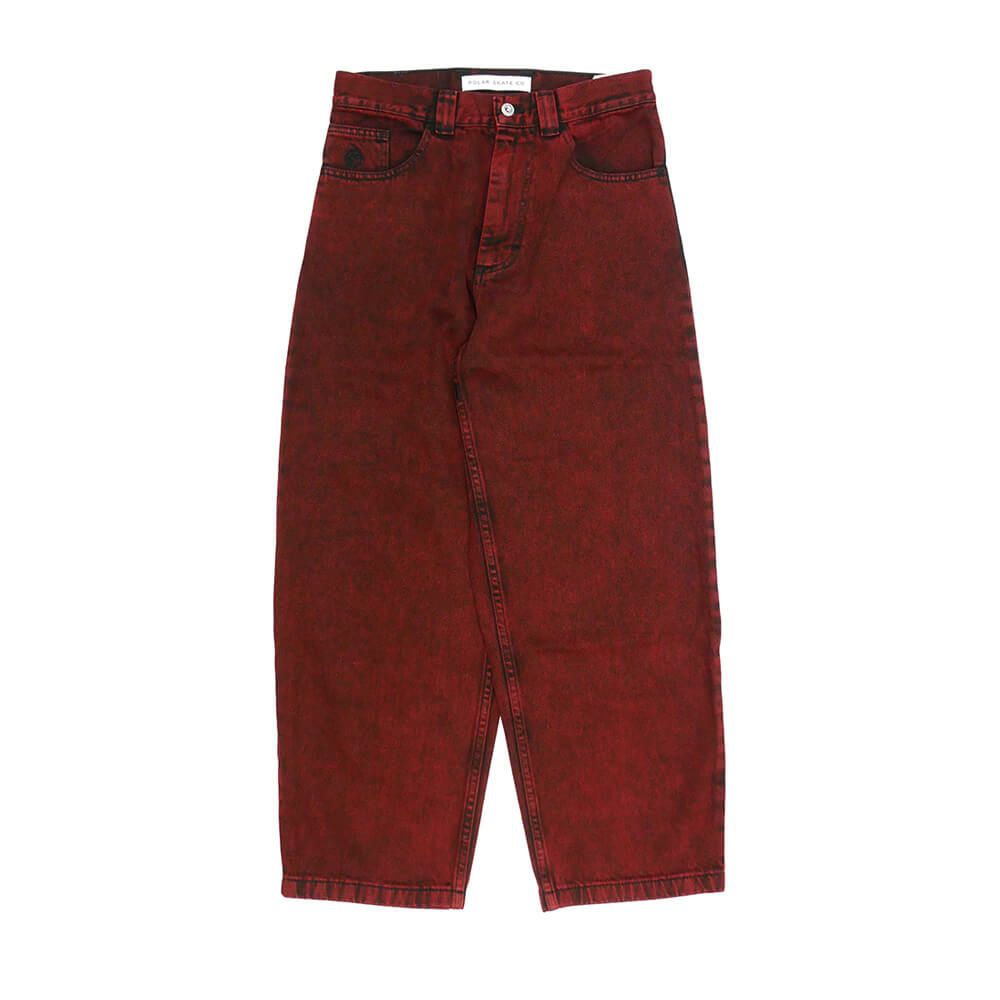 POLAR JEANS ポーラー パンツ ジーンズ BIG BOY RED BLACK スケートボード スケボー 