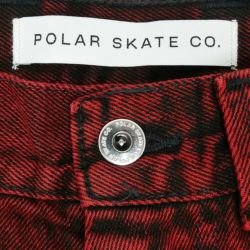 POLAR JEANS ポーラー パンツ ジーンズ BIG BOY RED BLACK スケートボード スケボー 2