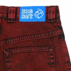 POLAR JEANS ポーラー パンツ ジーンズ BIG BOY RED BLACK スケートボード スケボー 4