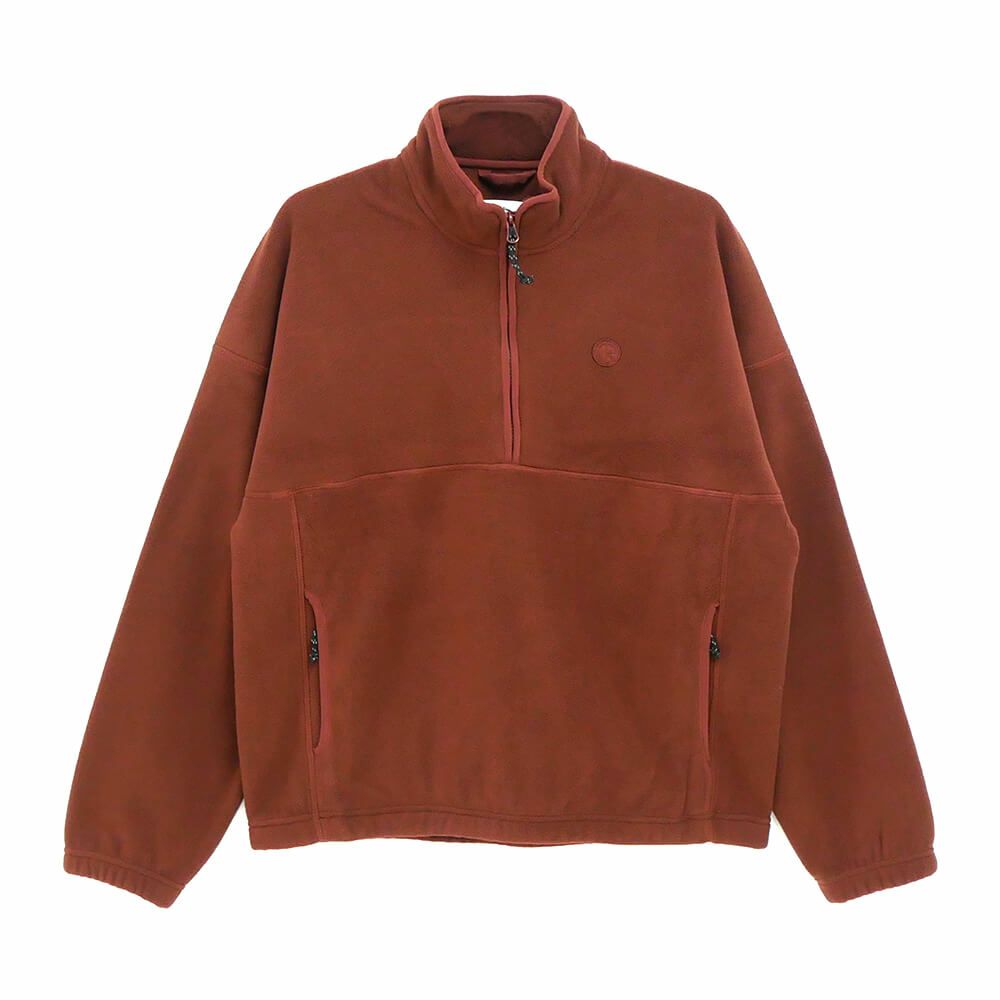 POLAR JACKET ポーラー ジャケット IVAN HALFZIP SWEATER FLEECE WINE スケートボード スケボー 