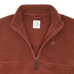 POLAR JACKET ポーラー ジャケット IVAN HALFZIP SWEATER FLEECE WINE スケートボード スケボー 2