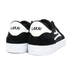 LAKAI SHOES ラカイ シューズ スニーカー YORK BLACK/WHITE SUEDE スケートボード スケボー　2