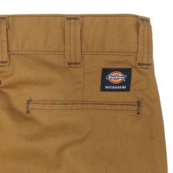 DICKIES SKATEBOARDING PANTS ディッキーズ スケートボーディング パンツ ジーンズ DOUBLE KNEE TWILL PANT BROWN DUCK スケートボード スケボー 4