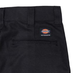 DICKIES SKATEBOARDING PANTS ディッキーズ スケートボーディング パンツ ジーンズ DOUBLE KNEE TWILL PANT BLACK スケートボード スケボー 4