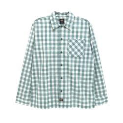 DICKIES SKATEBOARDING LONG SLEEVE ディッキーズ スケートボーディング 長袖シャツ BUTTON UP LINCOLN GREEN スケートボード スケボー 