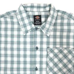 DICKIES SKATEBOARDING LONG SLEEVE ディッキーズ スケートボーディング 長袖シャツ BUTTON UP LINCOLN GREEN スケートボード スケボー 1