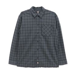 DICKIES SKATEBOARDING LONG SLEEVE ディッキーズ スケートボーディング 長袖シャツ BUTTON UP BLACK スケートボード スケボー 