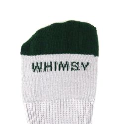 WHIMSY SOCKS ウィムジー ソックス 靴下 V EMJAY GREY スケートボード スケボー 2