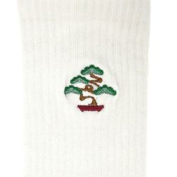 EVISEN SOCKS エビセン ソックス 靴下 BONSAI SOCKS WHITE スケートボード スケボー 4