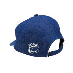 EVISEN CAP エビセン キャップ DENIM ONE-UP 6 PANEL BLUE スケートボード スケボー 2