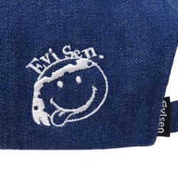 EVISEN CAP エビセン キャップ DENIM ONE-UP 6 PANEL BLUE スケートボード スケボー 3