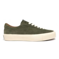 LAST RESORT AB SHOES ラストリゾートエービー シューズ スニーカー VM001 SUEDE LO（BLACK LABEL） NEW OLIVE/WHITE スケートボード スケボー　4