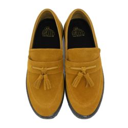 LAST RESORT AB SHOES ラストリゾートエービー シューズ スニーカー VM005 SUEDE LO（BLACK LABEL） GOLDEN BROWN/BLACK スケートボード スケボー　2