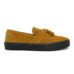 LAST RESORT AB SHOES ラストリゾートエービー シューズ スニーカー VM005 SUEDE LO（BLACK LABEL） GOLDEN BROWN/BLACK スケートボード スケボー　4