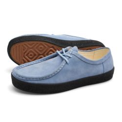 LAST RESORT AB SHOES ラストリゾートエービー シューズ スニーカー VM006 MOC SUEDE LO（BLACK LABEL） DUSTY BLUE/BLACK スケートボード スケボー 1