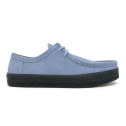 LAST RESORT AB SHOES ラストリゾートエービー シューズ スニーカー VM006 MOC SUEDE LO（BLACK LABEL） DUSTY BLUE/BLACK スケートボード スケボー　4